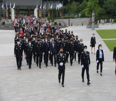 22.7.10 (일) 광주,대구 자치경찰자율방범연합회 참배 이미지