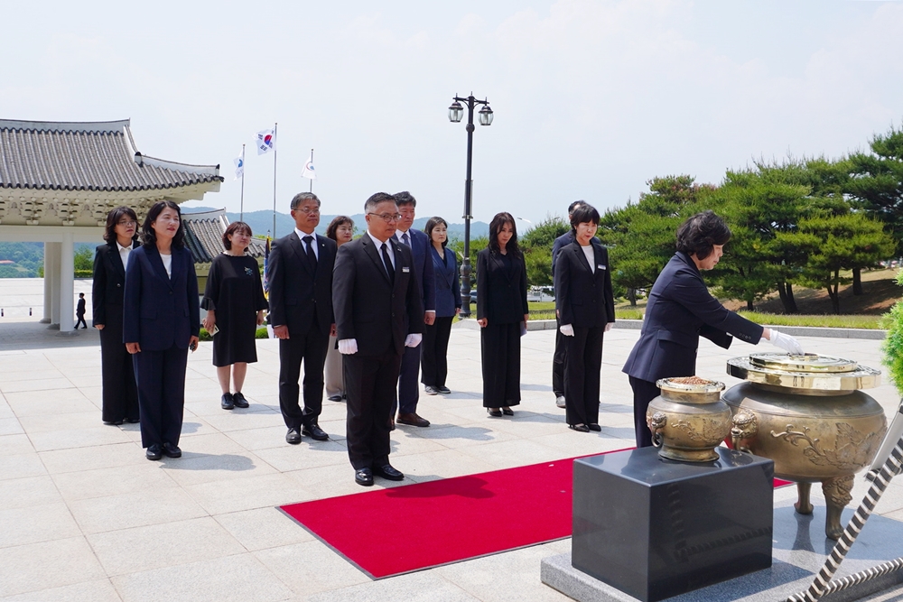 충령당 제3관 준공식 개최