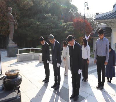 국립이천호국원-죽화초등학교 업무협약(MOU) 체결 이미지