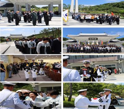 6.25전사자유해발굴 합동영결식 이미지