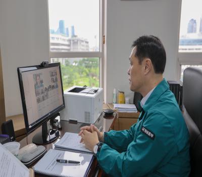 국가보훈부 집중호우 대응 전국 국립묘지 긴급 점검 이미지