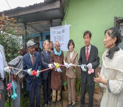 참전용사 주거지 개선사업 착공식 이미지