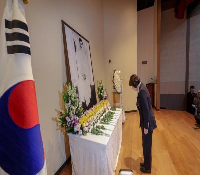 안중근의사 순국 115주기 추모식 이미지