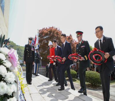 영연방 가평전투 74주년 기념식 이미지