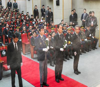 25년 6·25전쟁 전사자 발굴유해 합동봉안식