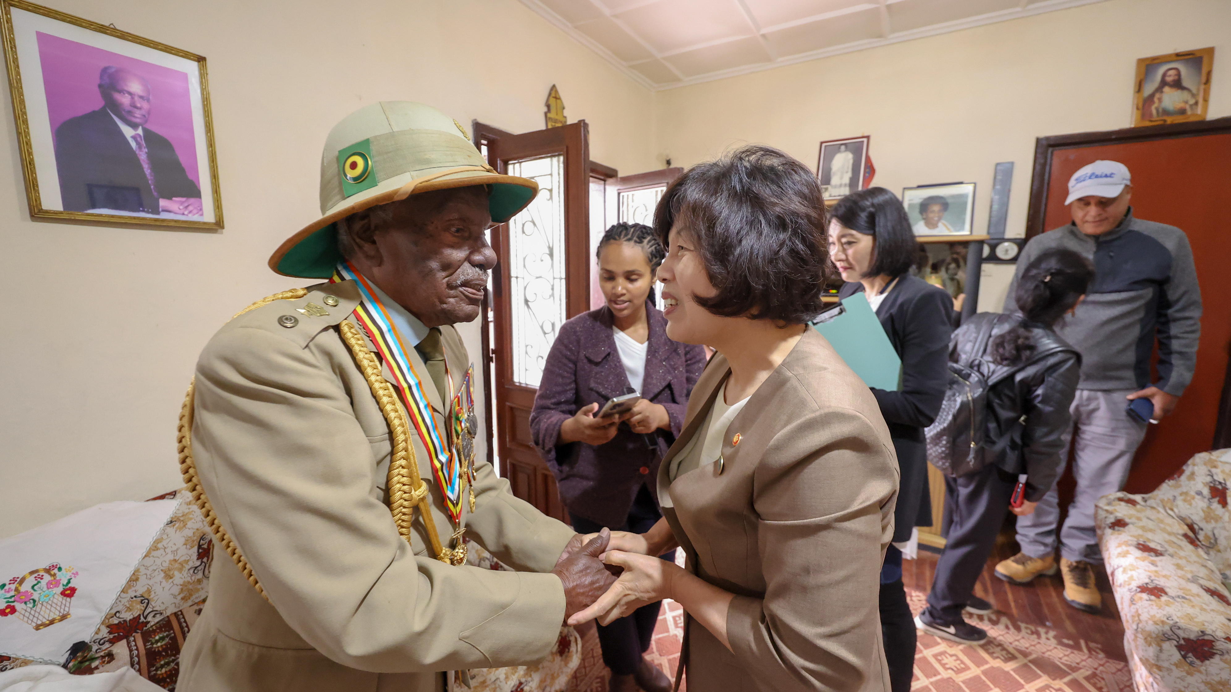 Visit to the Ethiopian Veterans' Village 이미지