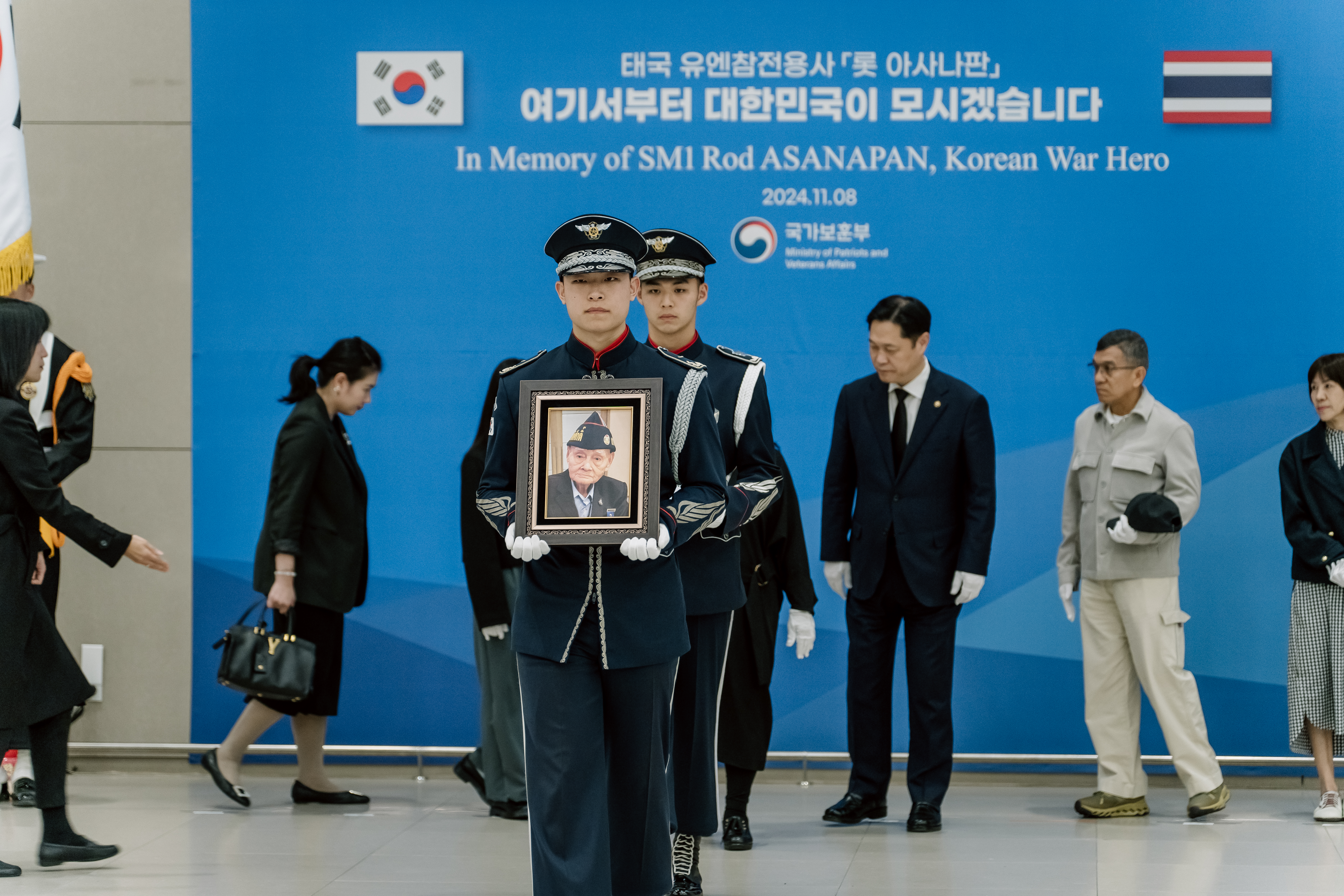 Repatriation Ceremony for Thai War Veterans Remains 이미지