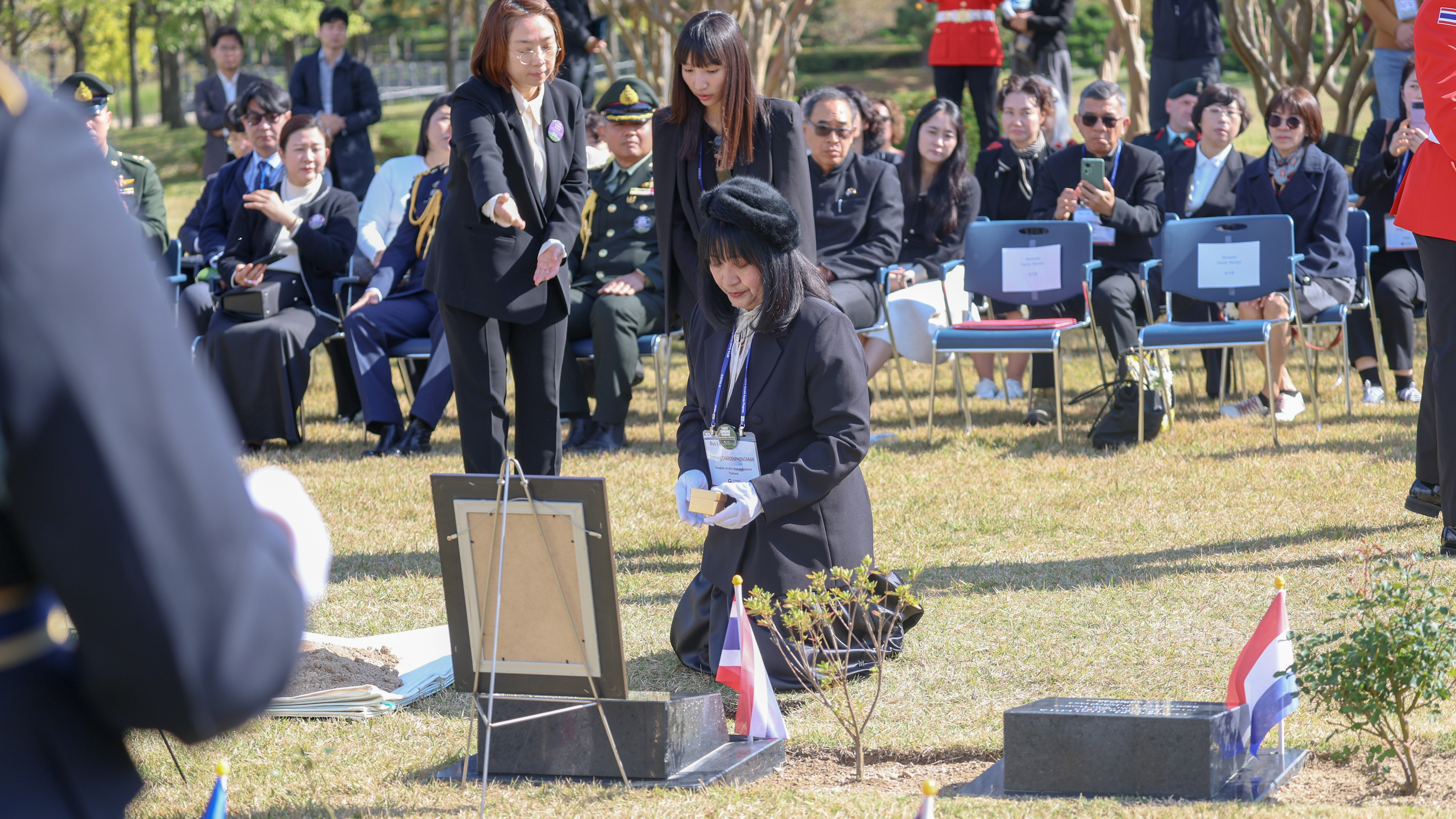 Burial Ceremony for Thai U.N. Korean War Veteran 이미지