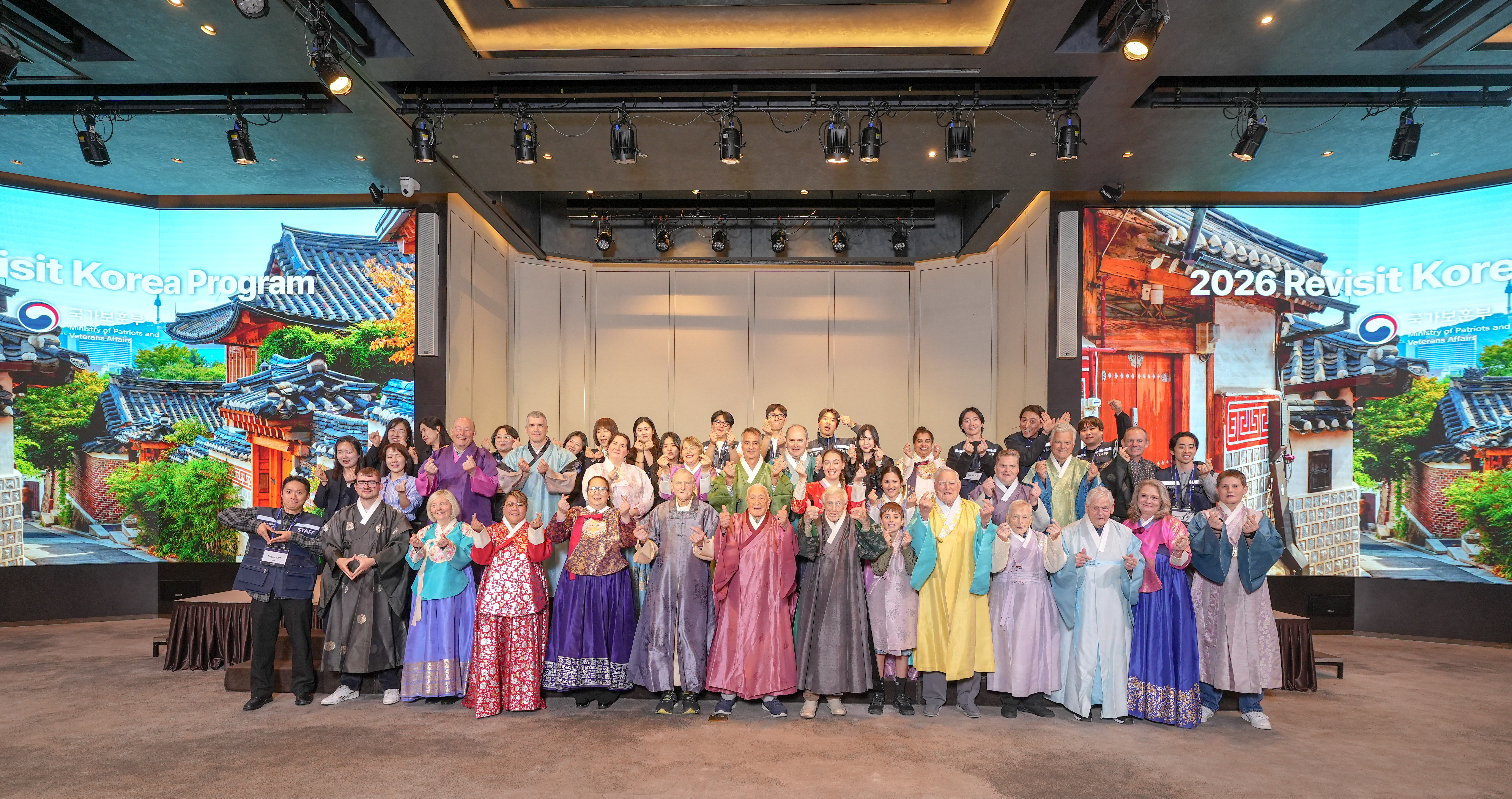 Hanbok Cultural Experience for Commonwealth Veterans Marking the 75th Anniversary of the Battle of Gapyeong 이미지