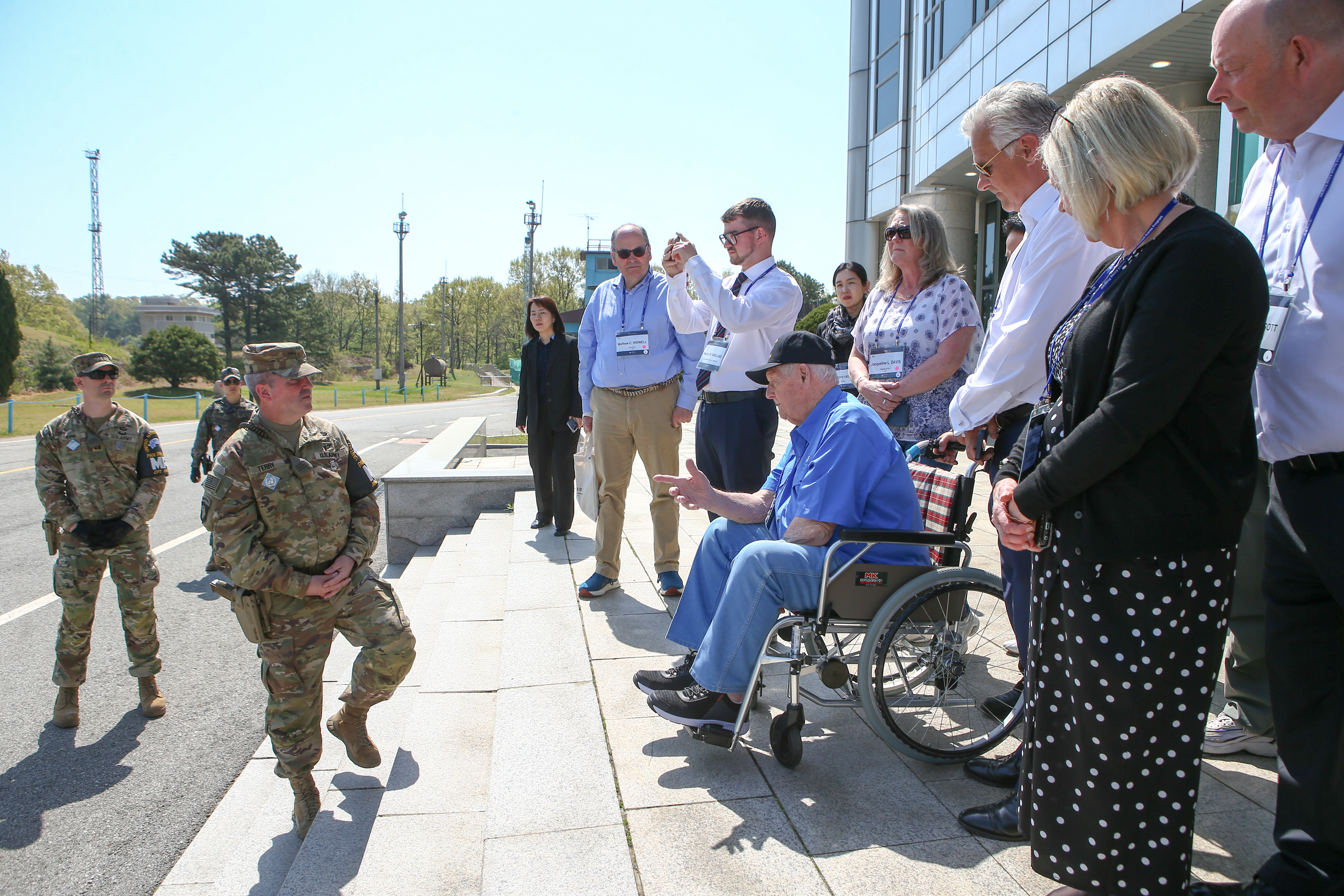 DMZ Visit by Commonwealth UN Veterans on the Occasion of the 75th Anniversary of the Battle of Gapyeong 이미지