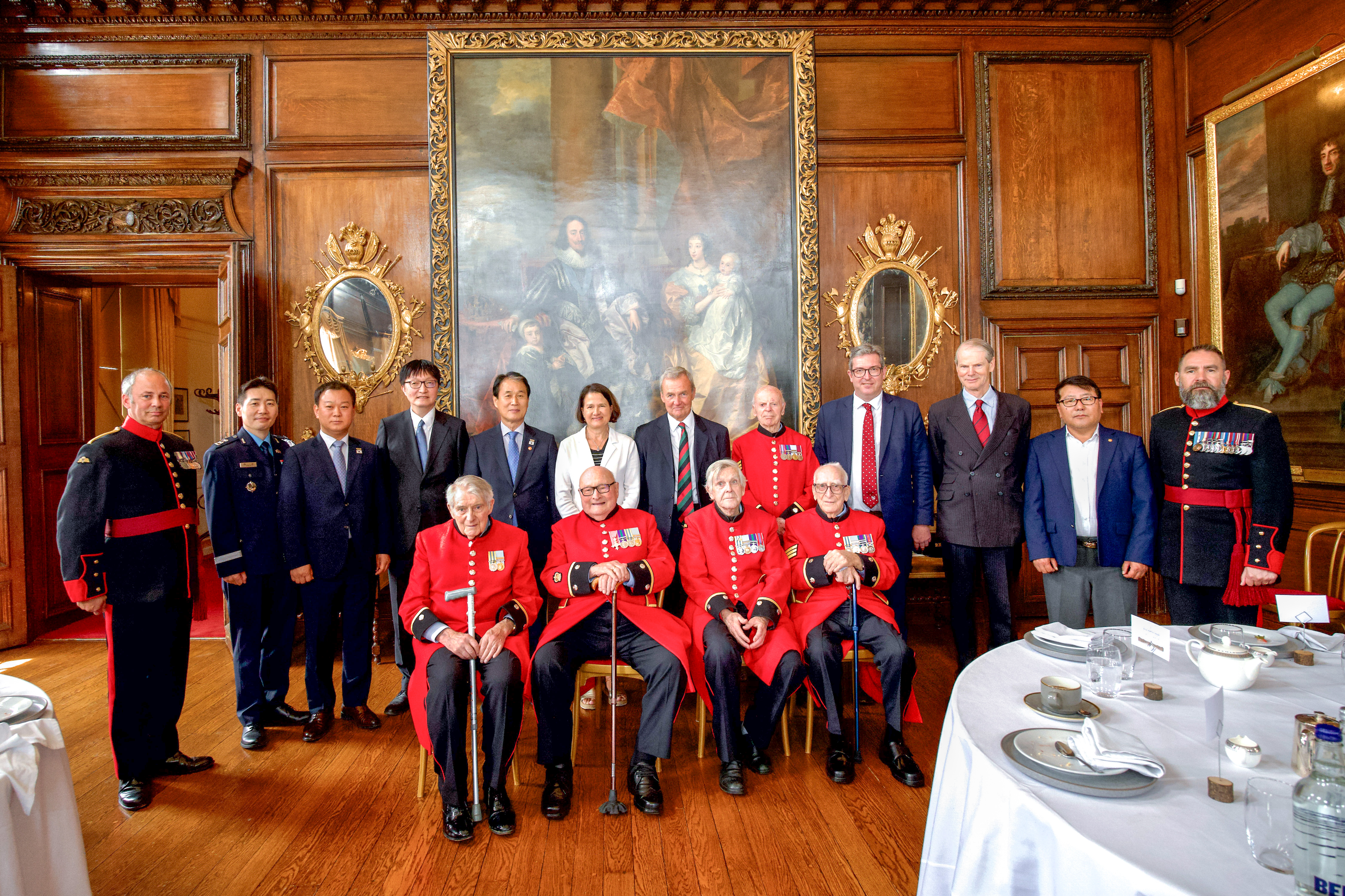 Visit to the Royal Hospital Chelsea in the United Kingdom 이미지