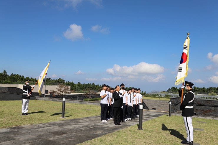 국제라이온스협회354-G(제주)지구 현충탑 참배(26.09.22.)