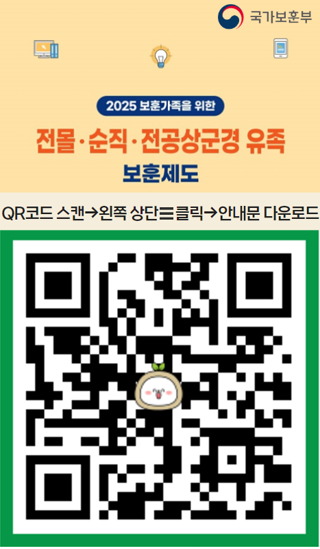 2025년 전몰·순직·전공상군경 유족 이미지