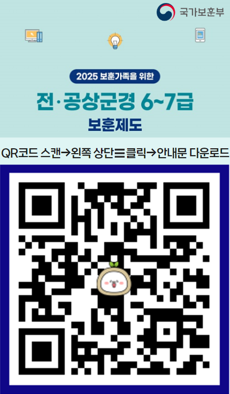 2025년 전·공상군경6~7급 이미지