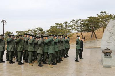 2015년 1월 29일 국군(해병)장병 참배 및 나라사랑교육 이미지