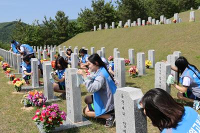 영일고등학교 1학년생 나라사랑교육 실시 이미지