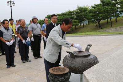 고엽제전우회 성주군지회 호국원 참배 이미지