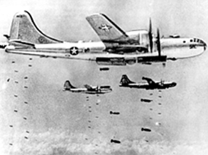 Bombing by the US Air Force