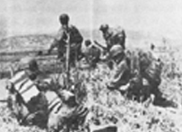 Filipino Force out for a counterattack at the Battle of Yuldong, northwest of Yeoncheon